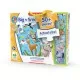 Puzzle inalt de podea 51 piese - Animale de la mici la mari Puzzle inalt de podea 51 piese - Animale de la mici la mari