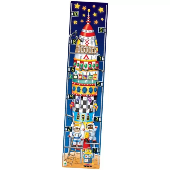 Puzzle inalt de podea 51 piese - Racheta 123 Puzzle inalt de podea 51 piese - Racheta 123