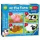 Puzzle La ferma - 2/3/4/5 piese Puzzle La ferma - 2/3/4/5 piese