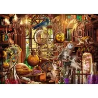 Puzzle 1000 piese Ravensburger - Laboratorul lui Merlin