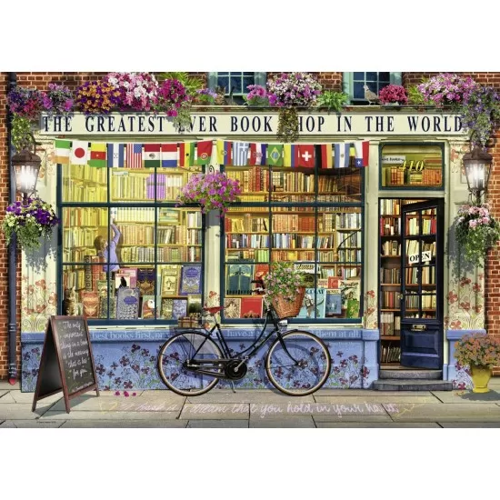 Puzzle Librarie grozava 1000 piese Puzzle Librarie grozava 1000 piese