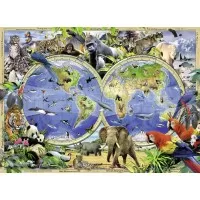Puzzle Lumea Animalelor 300 piese