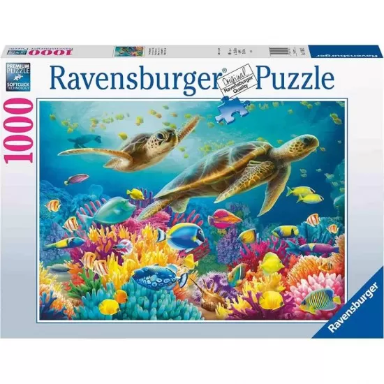 Puzzle Lumea subacvatica Ravensburger 1000 piese Puzzle Lumea subacvatica Ravensburger 1000 piese