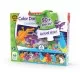 Puzzle lung de podea 51 piese - Dinozauri colorati Puzzle lung de podea 51 piese - Dinozauri colorati