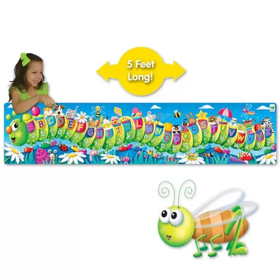 Puzzle lung de podea 50 piese - Omida ABC engleza Puzzle lung de podea 50 piese - Omida ABC engleza
