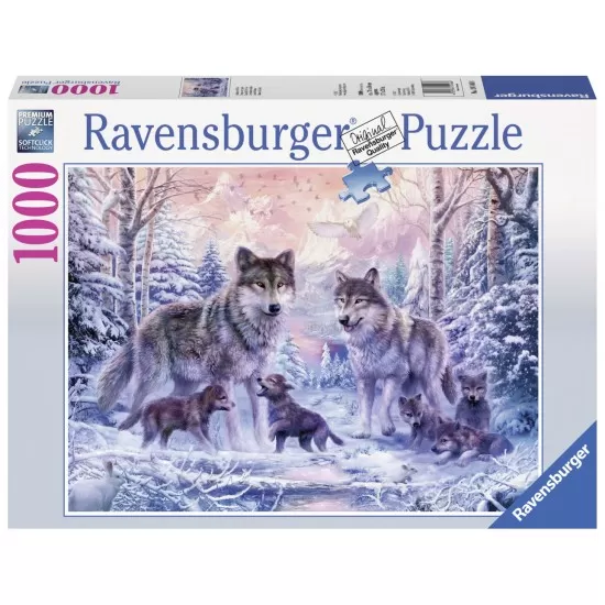 Puzzle Lupi Polari - 1000 piese Puzzle Lupi Polari - 1000 piese