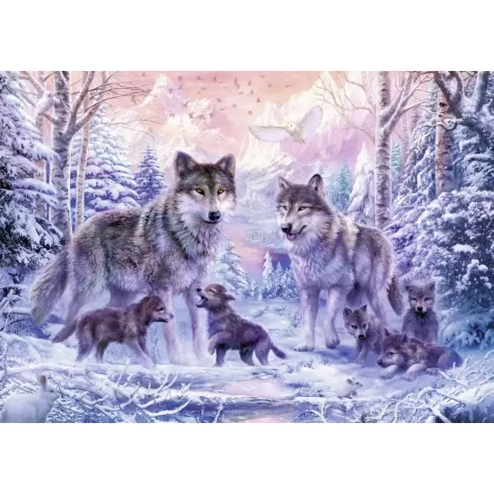 Puzzle Lupi Polari - 1000 piese Puzzle Lupi Polari - 1000 piese