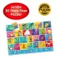 Puzzle mare de podea 50 piese - Alfabet engleza Puzzle mare de podea 50 piese - Alfabet engleza