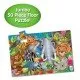 Puzzle mare de podea 50 piese - Animalele lumii Puzzle mare de podea 50 piese - Animalele lumii