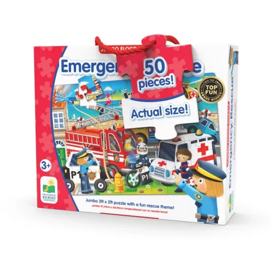 Puzzle mare de podea 50 piese - Echipele de salvare Puzzle mare de podea 50 piese - Echipele de salvare