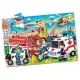 Puzzle mare de podea 50 piese - Echipele de salvare Puzzle mare de podea 50 piese - Echipele de salvare