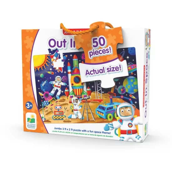 Puzzle mare de podea 50 piese - In spatiu Puzzle mare de podea 50 piese - In spatiu