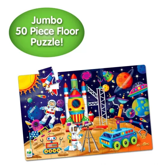 Puzzle mare de podea 50 piese - In spatiu Puzzle mare de podea 50 piese - In spatiu