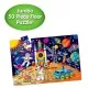 Puzzle mare de podea 50 piese - In spatiu Puzzle mare de podea 50 piese - In spatiu