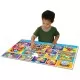 Puzzle mare de podea 50 piese - Numere limba engleza Puzzle mare de podea 50 piese - Numere limba engleza