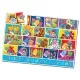 Puzzle mare de podea 50 piese - Numere limba engleza Puzzle mare de podea 50 piese - Numere limba engleza