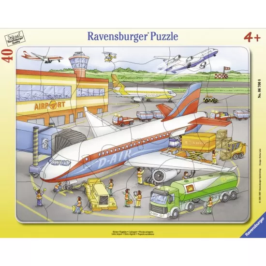 Puzzle mic aeroport - 40 piese Puzzle mic aeroport - 40 piese