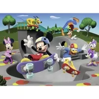 Puzzle Mickey cu skateboard 100 piese