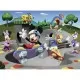 Puzzle Mickey cu skateboard 100 piese Puzzle Mickey cu skateboard 100 piese