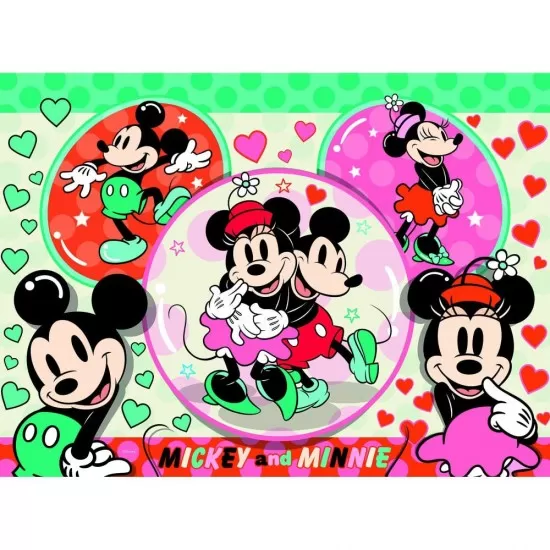 Puzzle Mickey si Minnie 150 piese Ravensburger Puzzle Mickey si Minnie 150 piese Ravensburger