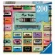 Puzzle mix de casete 200 piese Puzzle mix de casete 200 piese