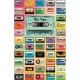 Puzzle mix de casete 200 piese Puzzle mix de casete 200 piese