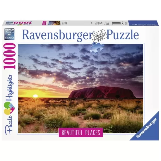 Puzzle Muntele Uluru 1000 piese Puzzle Muntele Uluru 1000 piese