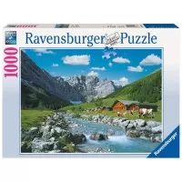 Puzzle munti din Austria 1000 piese Ravensburger