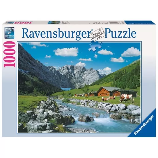 Puzzle munti din Austria 1000 piese Ravensburger Puzzle munti din Austria 1000 piese Ravensburger