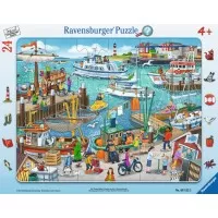 Puzzle O zi in port - 24 piese