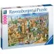 Puzzle obiective turistice 1000 piese Puzzle obiective turistice 1000 piese