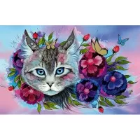 Puzzle ochi de pisica 200 piese