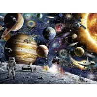 Puzzle om pe Luna 150 piese