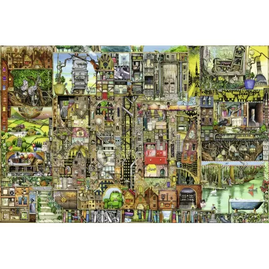 Puzzle Orasul Bizar - 5000 piese Puzzle Orasul Bizar - 5000 piese