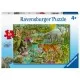 Puzzle padure in India 60 piese