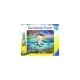 Puzzle Ravensburger 300 piese - Paradisul delfinilor Puzzle Ravensburger 300 piese - Paradisul delfinilor