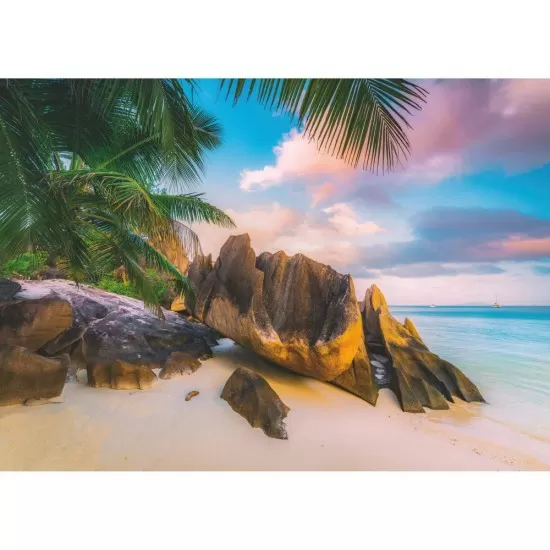Puzzle Paradisul din Seychelles 1000 piese Ravensburger Puzzle Paradisul din Seychelles 1000 piese Ravensburger