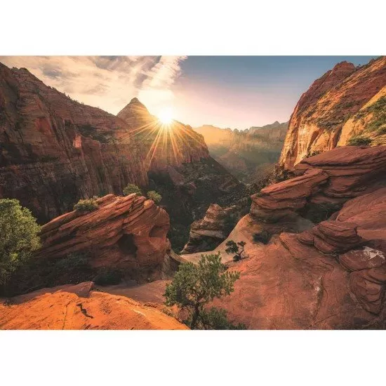 Puzzle Parcul National Zion SUA 1000 piese Puzzle Parcul National Zion SUA 1000 piese