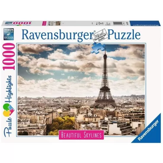 Puzzle Paris Ravensburger 1000 piese Puzzle Paris Ravensburger 1000 piese