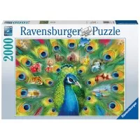 Puzzle paun 2000 piese Ravensburger