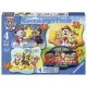 Puzzle Paw Patrol 4/6/8/10 piese Puzzle Paw Patrol 4/6/8/10 piese