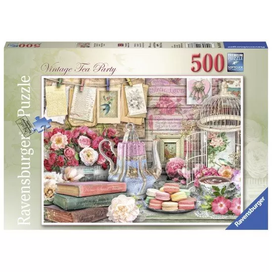Puzzle Petrecere cu ceai 500 piese Puzzle Petrecere cu ceai 500 piese