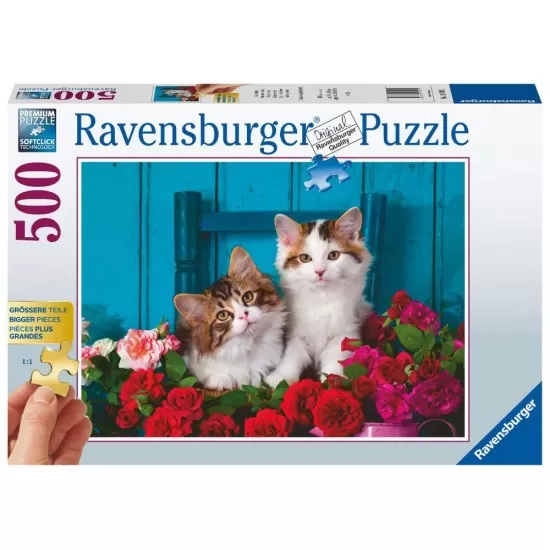 Puzzle pisicute 500 piese Ravesburger Puzzle pisicute 500 piese Ravesburger