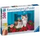 Puzzle pisicute 500 piese Ravesburger Puzzle pisicute 500 piese Ravesburger