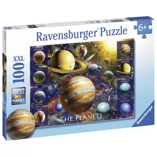 Puzzle Planete - 100 piese Puzzle Planete - 100 piese