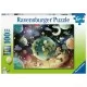 Puzzle planete 100 piese Ravensburger Puzzle planete 100 piese Ravensburger