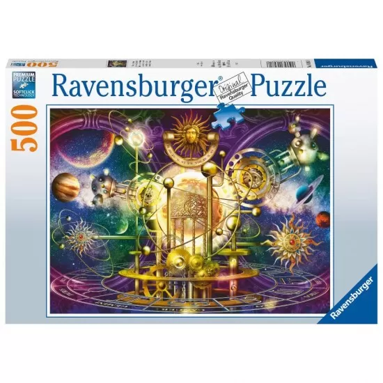 Puzzle planete 500 piese Ravensburger Puzzle planete 500 piese Ravensburger