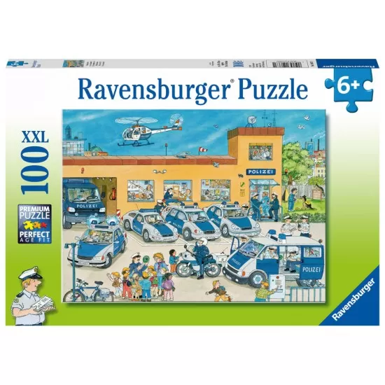 Puzzle politie 100 piese Puzzle politie 100 piese