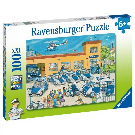 Puzzle politie 100 piese Puzzle politie 100 piese