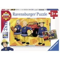 Puzzle Pompierul Sam 2x12 piese